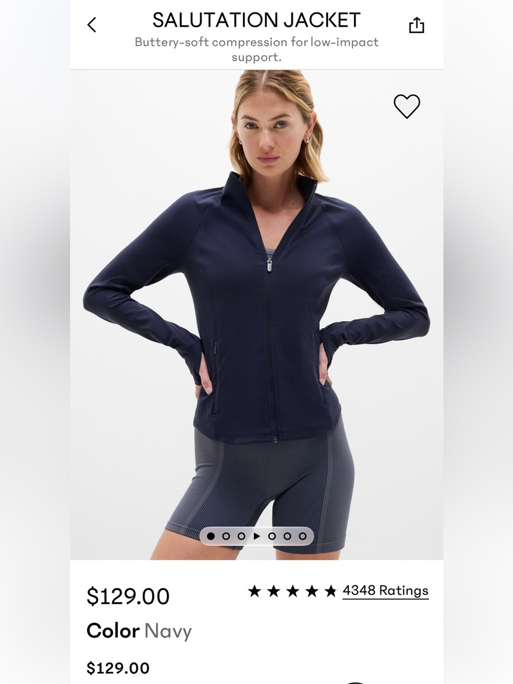 Athleta Women's Salutation Jacket